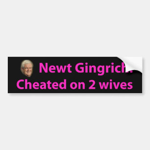 Stop Newt Gingrich! Bumper Sticker
