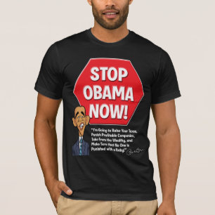 STOP OBAMA NOW T-Shirt