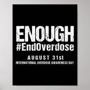 Stop Overdose International Overdose Awareness Day Poster