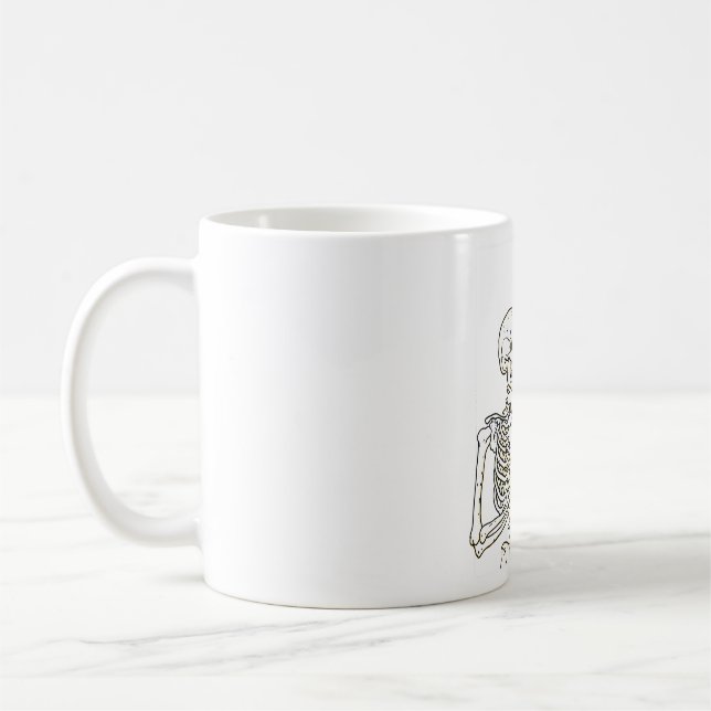 Stop Overthinking   Coffee Mug (Left)