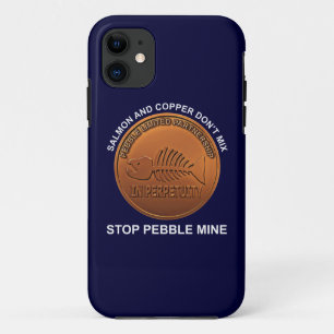 Stop Pebble Mine - Pebble Mine Penny Case-Mate iPhone Case