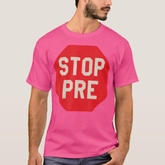 Stop Pre Marathon Running Legend Runner T-Shirt