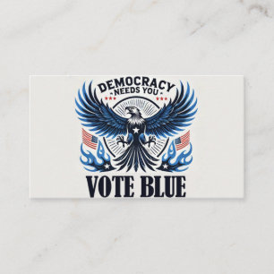Stop Project 2025 - Defend Democracy Business Card
