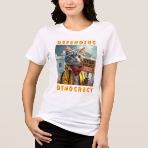 Stop Project 2025 Political Tri-Blend Shirt