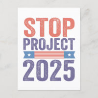 Stop Project 2025 Trump American Patroitic
