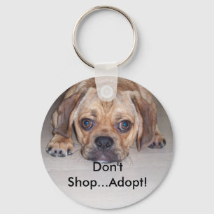 Stop Puppy Mills Key Ring