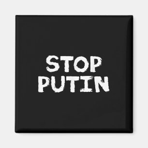 Stop Putin Anti War Protest Magnet