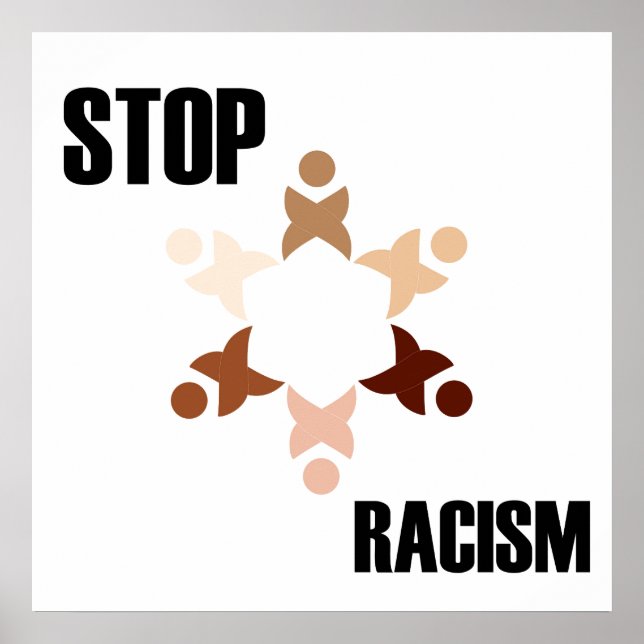 Stop Racism Poster (Front)
