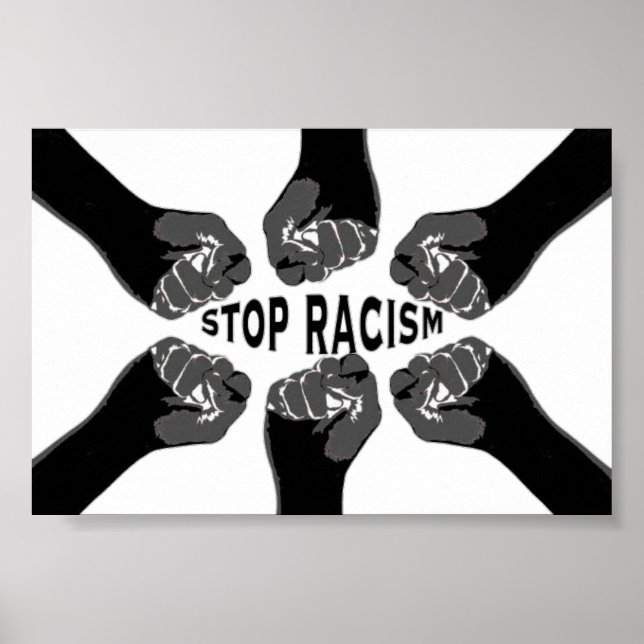 Stop Racism Poster (Front)