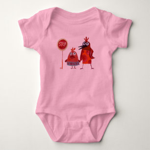 stop sign baby bodysuit