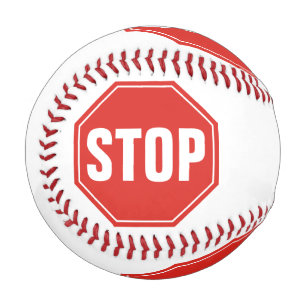 STOP Sign Baseball