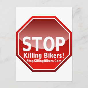 stop-sign-big postcard
