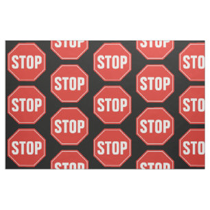 STOP Sign Fabric
