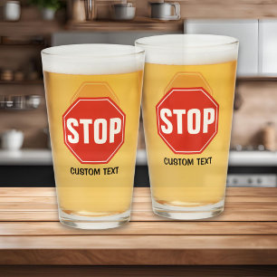 STOP Sign Glass