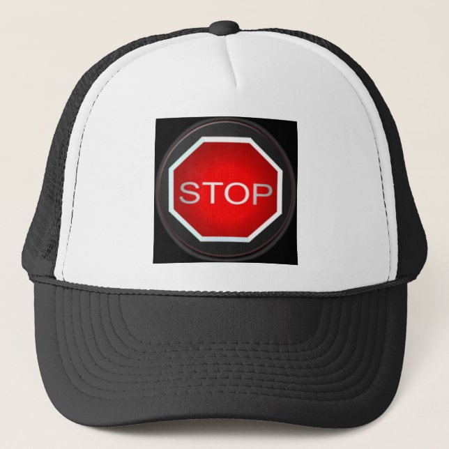 Stop Sign Hat (Front)