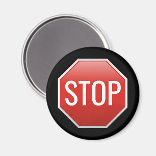 STOP Sign Magnet