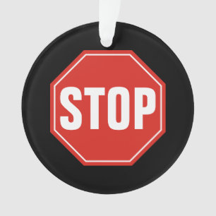STOP Sign Ornament