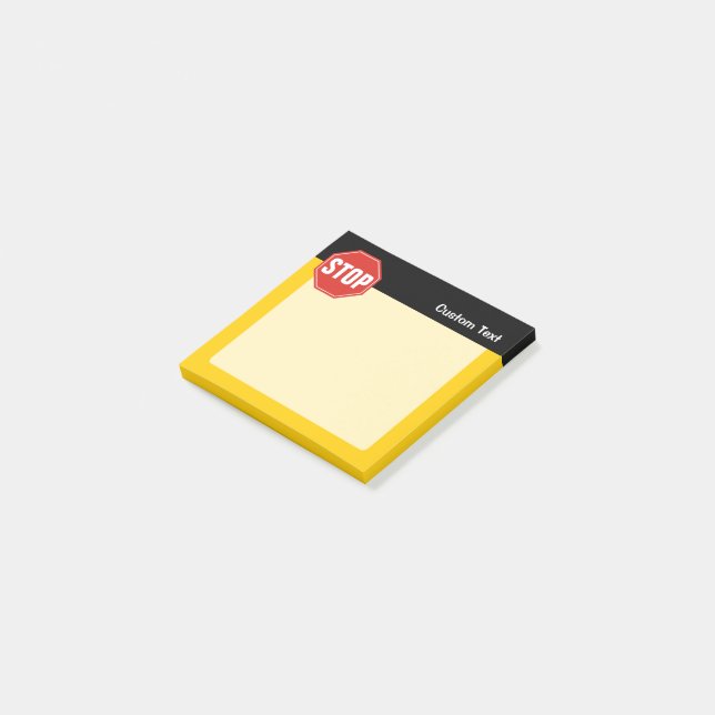 STOP Sign Post-it Notes (Angled)