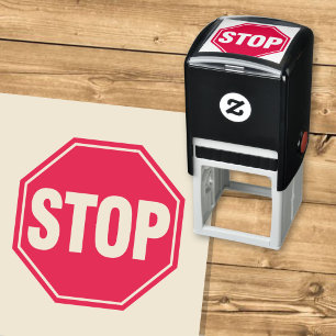 STOP Sign Self-inking Stamp