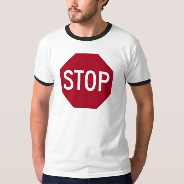 Stop Sign T-Shirt (Front)