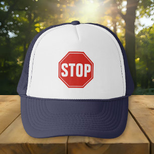 STOP Sign Trucker Hat