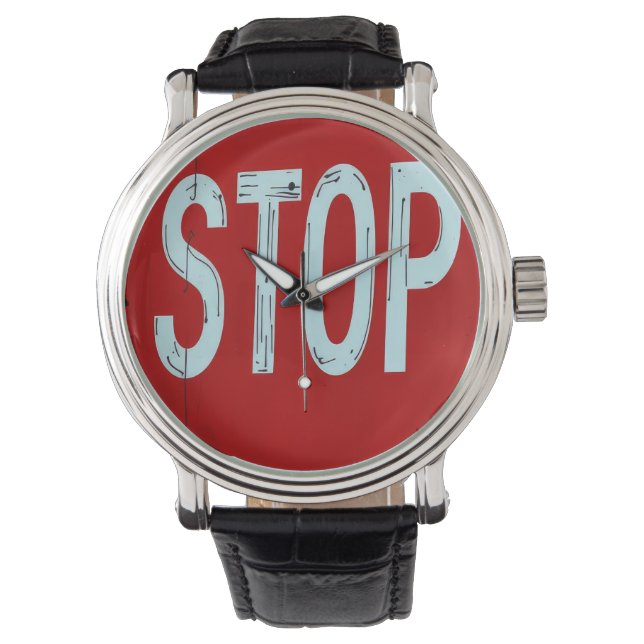 Stop sign  watch (Front)