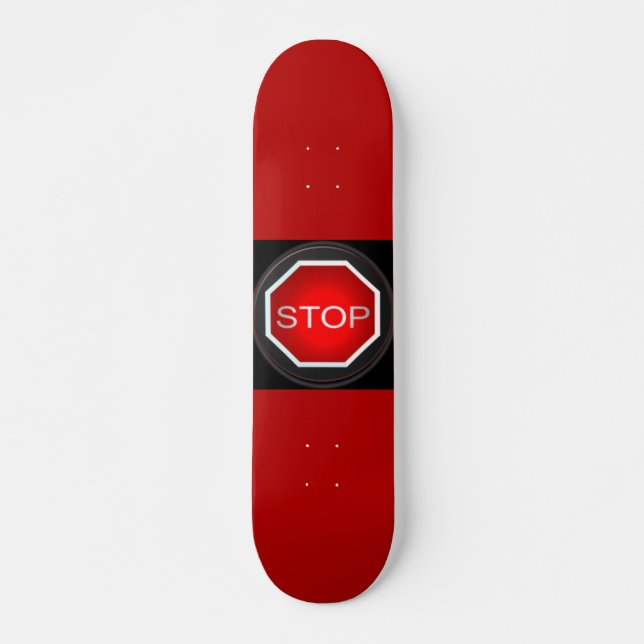 Stop Skateboard (Front)