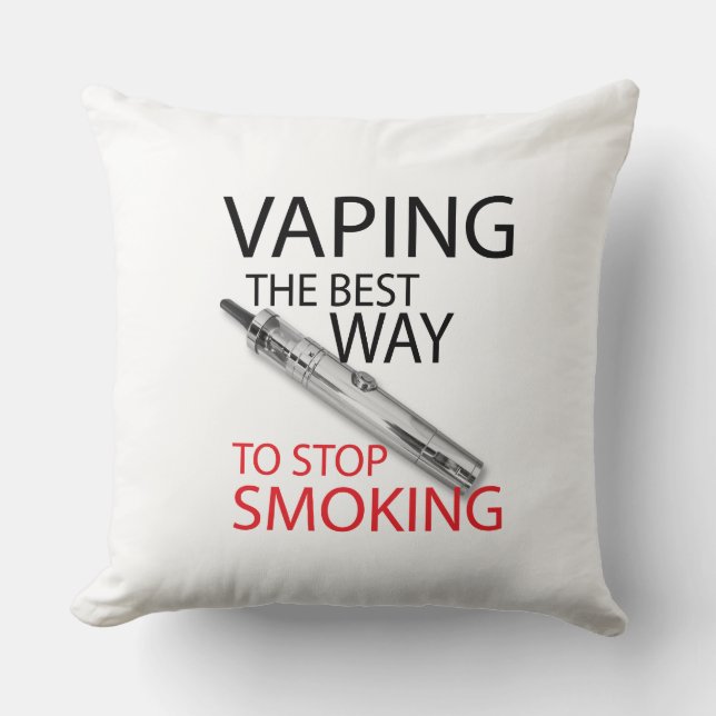 Stop smoking cushion (Front)
