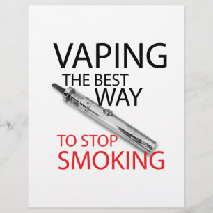 Stop smoking flyer