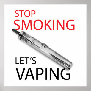 Stop smoking poster
