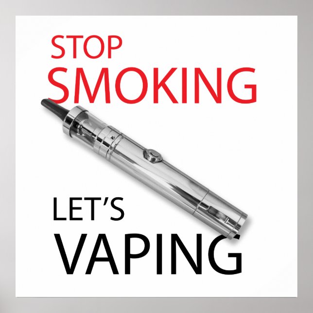 Stop smoking poster (Front)