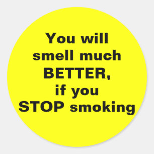 STOP smoking - Sticker