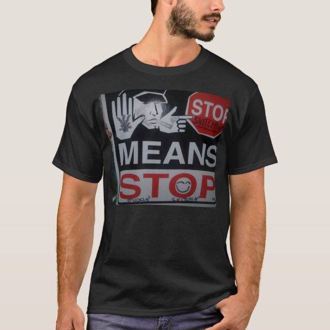 stop snitchin T-Shirt (Front)