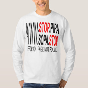 Stop SOPA & PIPA T-shirt