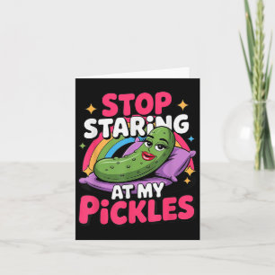 Stop Staring At My Ckle Funny Embarring Adult Humo Card