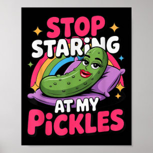 Stop Staring At My Ckle Funny Embarring Adult Humo Poster
