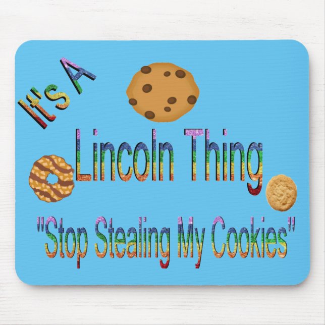 stop stealing my cookies mouse pad (Front)