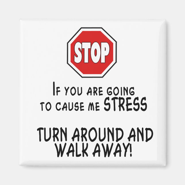 Stop Stress Magnet (Front)