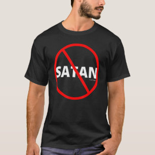 STOP SYMBOL Christian Faith Stop Satan T-Shirt
