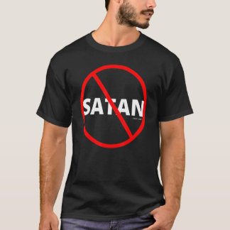 STOP SYMBOL Christian Faith Stop Satan T-Shirt