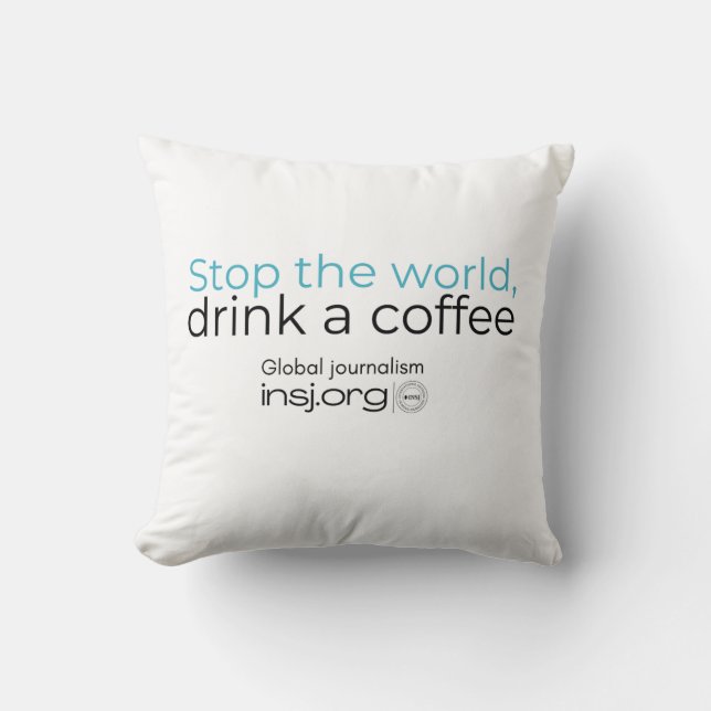 Stop - T-Shirt Cushion (Front)