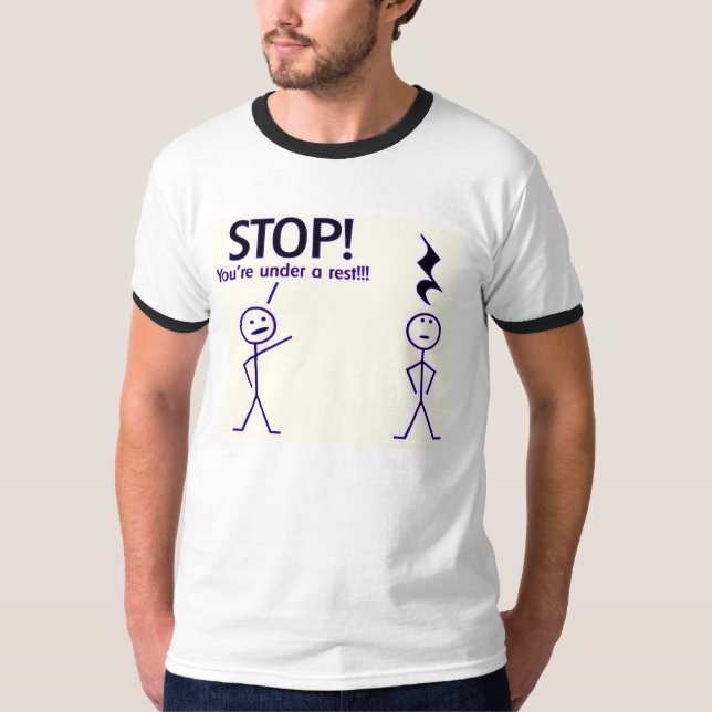 STOP! tee shirt (Front)