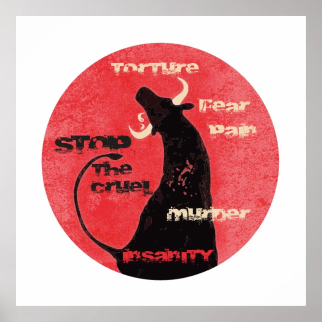 Stop the Bullfights - Poster (Front)