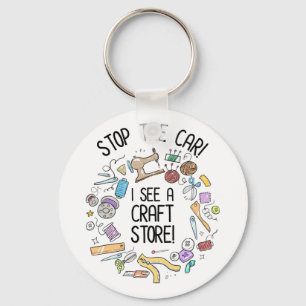 Stop The Car! I See A Craft Store Key Ring