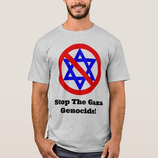 Stop the Gaza Genocide! T-Shirt (Front)