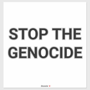 STOP THE GENOCIDE Hankamer Artjunkhaus