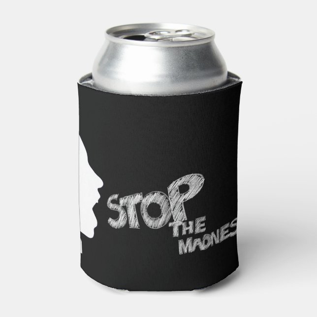 Stop The Madness Can Cooler (Can Front)