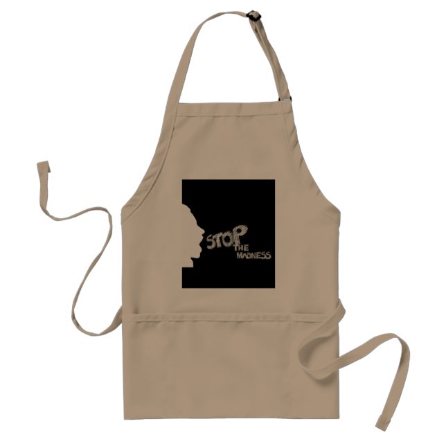 Stop The Madness Standard Apron (Front)