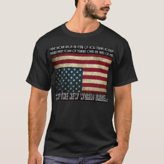 Stop The New World Order Thomas Jefferson T-Shirt