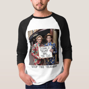 Stop the Oligarchy Dump Trump T-Shirt